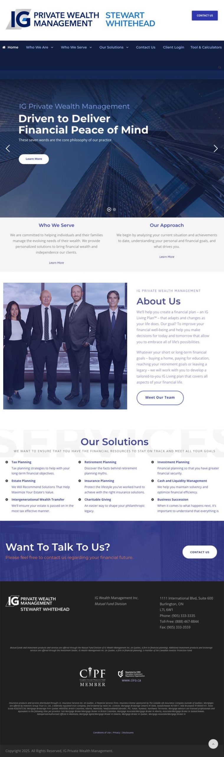 IG Wealth - Burlington, Ontario